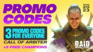 3 VALID ✅ RAID PROMO CODES for EVERYONE 🍓JUNE🍓 RAID Shadow Legends PROMO CODE