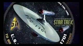 Star Trek Enterprise 50th Anniversary Coin