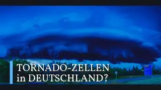 Tornado Zellen über  Sachsen