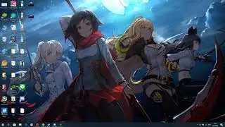 First Time create my wallpaper (RWBY TEAM)
