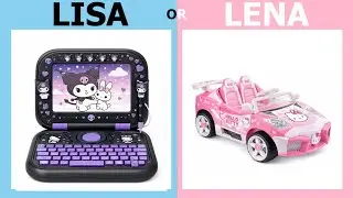 Lisa or Lena 😍❤️ #viral #lisaandlena #lisa #lena #fun #trendingvideo | Video 108