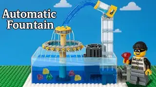 We Fixed a LEGO Fountain Filled with DIAMONDS! (Automated Water Flow Repair)