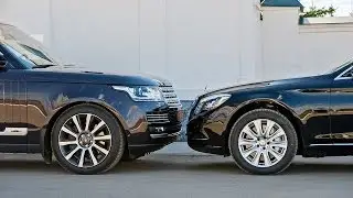 Range Rover LWB 2014  vs. Mercedes S 500 L — За кадром