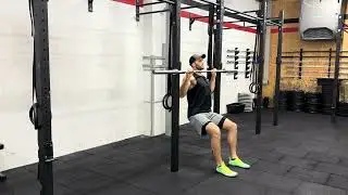 Barbell Assisted Pronated Pull Up