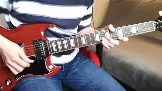 Smoking Gun Blues Rock Guitar Solo Cover in A Minor