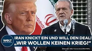 IRAN: Mullah-Regime beugt sich Trumps Drohungen! 