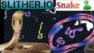 slither.io snake 🐍 Game। #training #tranding #viral #viralvideo #vashu king