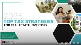 2025 Top Tax Strategies for Real Estate Investors