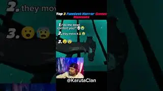 Top 3 Funniest Horror Game Moments 😱🤣