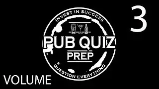 Pub Quiz Prep - Vol 3 Round 1