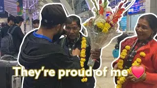 Finally Welcoming My Parents in Goa || Goa Airport || @fitnessfreakmonu 