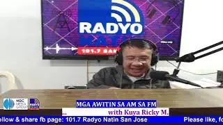 MGA AWITIN SA AM AT SA FM KASAMA SI RICKY M..
