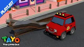 [PLAYLIST] #RESCUETAYO | Strong Rescue Truck | Red Rescue Team | Tayo songs for kids