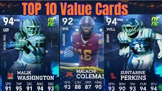 TOP 10 VALUE CARDS IN COLLEGE FOOTBALL 26