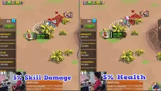 5% Skill Damage vs 5% Health Testing! Which Is Better?