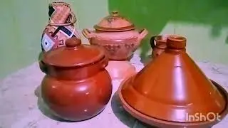 محل اعشاب يحيى عين تادلس مستغانم للاواني طين 🌺 وطريقة استعمال اول مرة نصائح 👌  اواني طين