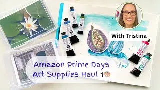 Daniel Smith Amazon Art Haul Swatch, Mixes and Painting 🎨 #watercolors  #paintdiary #colorswatch