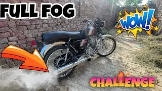 Full smoke fog old  Cd 100 Bike 