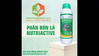NHỰA SỐNG CÂY TRỒNG NUTRIACTIVE - 0919817033 - vietnamnongnghiepsach.vn #xanhla #dautrai