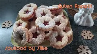 Spitzbuben Rezept einfache Pl&auml;tzchen mit Marmelade einfach backen lernen Tutorial😉 SoulfoodbySilke
