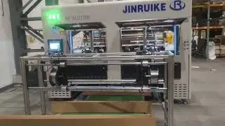 High speed fully intelligent carton forming machine with nailing technology for top and bottom lid