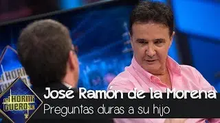 José Ramón de la Morena hace una dura pregunta a su hijo en una entrevista - El Hormiguero 3.0