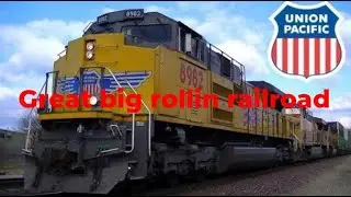 Union Pacific great big rollin railroad (audio by @unionpacific and clips by @RunninEight)