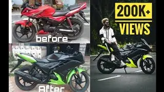 Как модернизировать Hero Ignitor для Yamaha R15 по самой низкой цене #youtube #india #deoghar #r15