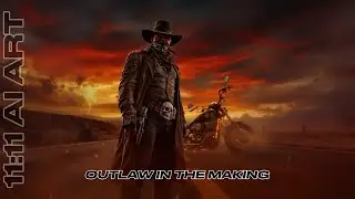 Outlaw in the Making ⚡ Gritty Southern Metal with Cinematic Fire
