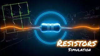 Resistors in Action!Current & Voltage Calculation (Falstad Simulation)