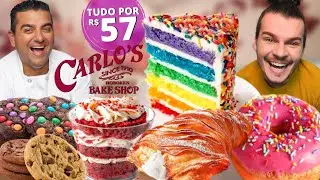 PROVAMOS DOCES DA CARLOS BAKERY / COMBO ARCO-ÍRIS DO CAKE BOSS - Vale a pena?
