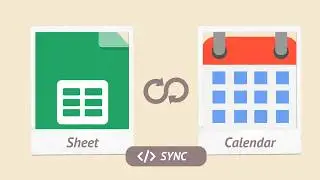 Sync Google Sheets to Google Calendar Automatically | Full TutorialSheetToCalendar Sync Tool