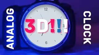 How to make Analog Clock in 3D using HTML, CSS, Javascript