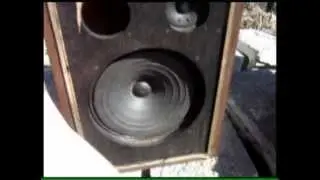 Physics - How to destroy a speaker