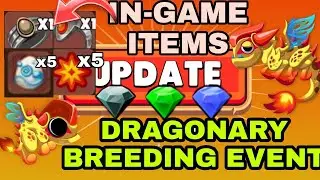 DRAGONARY BREEDING COMMON TO UNCOMMON FASTER -  ITEMS DROP ON EMBER EASY DRAGONARY BREEDING EVENT