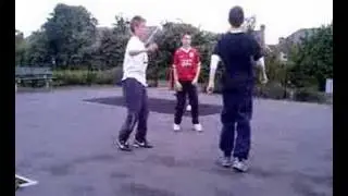 joel, louis, greavsey kick ups