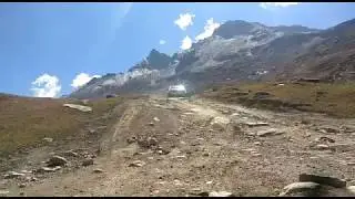 Tata Hexa off road - hill down coming