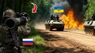 2 minutes ago | Ten Ukrainian APC vehicles were bombed by Russian snipers