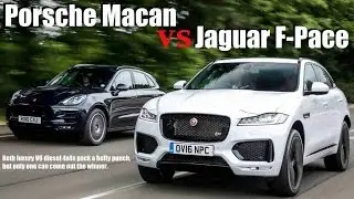 Jaguar F-Pace vs Porsche Macan - luxury SUVs compared
