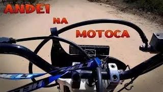 XR 200 COM ROUPA DA CRF 230 #50 - ANDANDO COM A MOTO