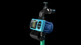 11000EZ Galcon irrigation timer program. Automated watering for garden drip or sprinkler irrigation