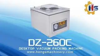 HongsMachinery DZ-260C Desktop vacuum packing machine