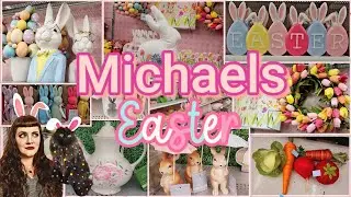Bunnies & Eggs Galore! 💐 Lovely Pastels & More! 🌷🐰🌷 Michaels 💐🐇💐 Easter & Spring 2024 Shop With Me!