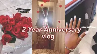 2 YEAR ANNIVERSARY VLOG | BEST weekend ever + gifts
