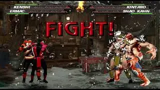 KENSHI, ERMAC vs KINTARO, SHAO KAHN | Mortal Kombat Project Flame 2023