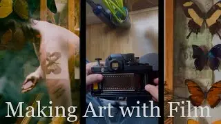 Customizing Nikon F2 Titan DP12 Viewfinder with Mother of Pearl - and shooting a double exposed roll