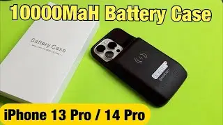 iPhone 13 Pro/14 Pro: обзор чехла с аккумулятором на 10000 мАч (NEWDERY)
