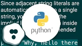 Python style - line continuation with strings?