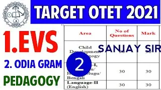 Target OTET 2021//100+ selected  mcq //LIVE MOCK TEST BY SANJAY SIR