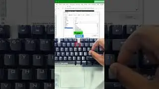 Hide Only Text in Excel &ndash; Numbers Stay Visible! 🔥 (No Deletion Needed) #excel #shortcut #tricks #tip